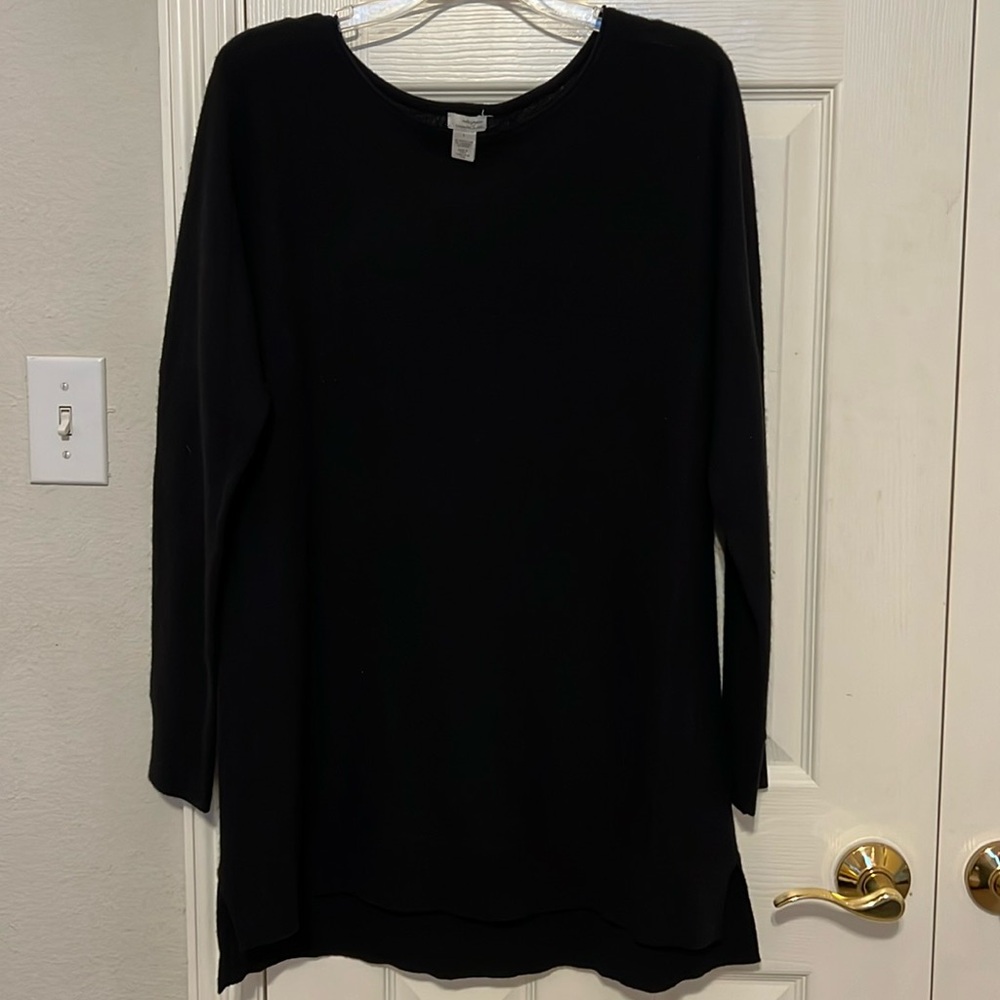 Halogen Cashmere blend lightweight tunic
